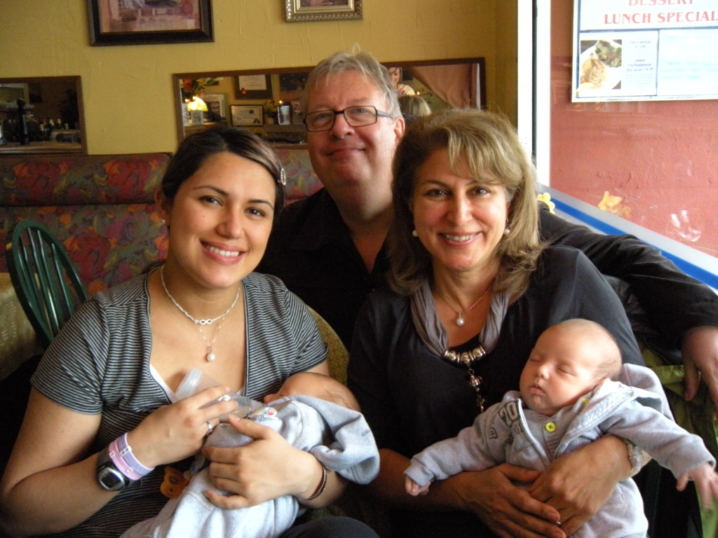 Anisa, Willem, Charles, Sholeh, Charlie