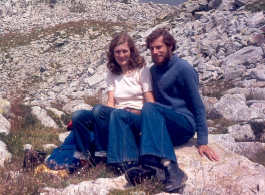 Martin and Jenny Lockwood in 1976
