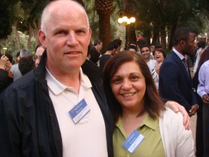 Paul & Jila Bellamy (Pilgrimage – April 2009)