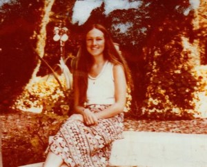 Catherine (Katya) Stone on pilgrimage - May 1977