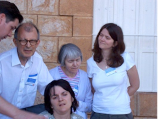 Oliver, Kari-Anna, Stephanie and Pippa Christopherson (Pilgrimage 2004)