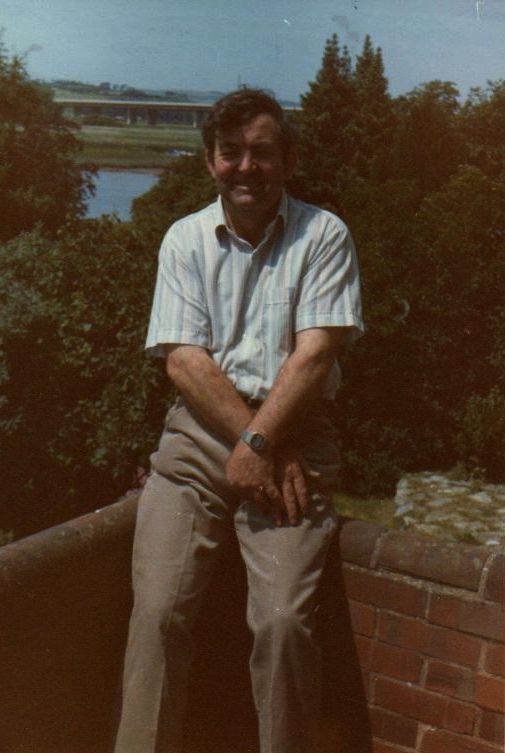Bryan in 1962 (taken at the home of Sydney & Gladys Barrett in Topsham, near Exeter)