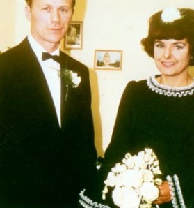 Frank and Margaret's wedding photo