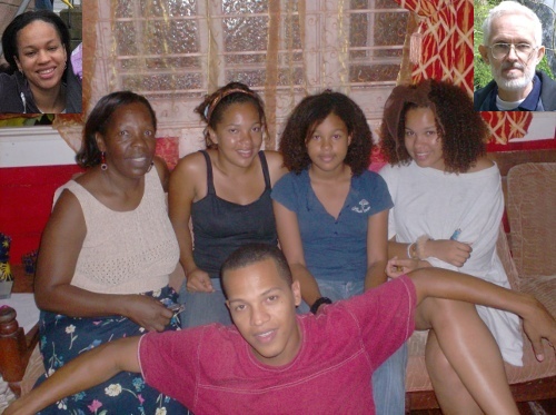 Andrew's family in 2011