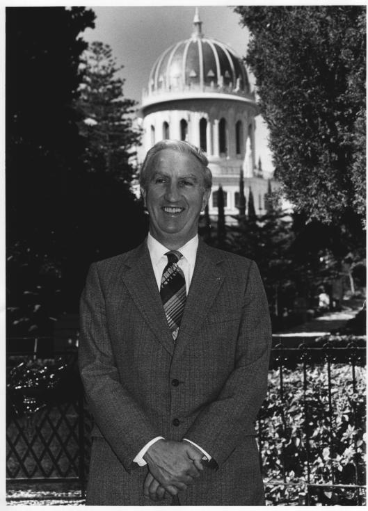 Ronald Bates in Haifa