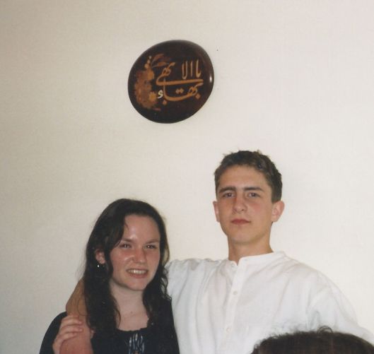 Rasmus Blonqvist (Sweden) and Leah Black (USA) - both came to Liverpool and were marvellous Year of Service volunteers c. 1997