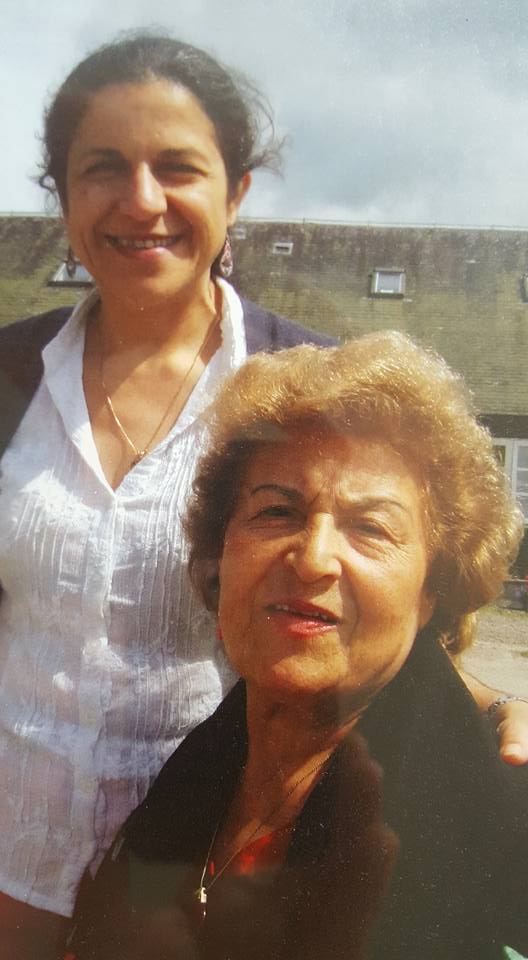 Ruhi with her daughter, Venus Carew