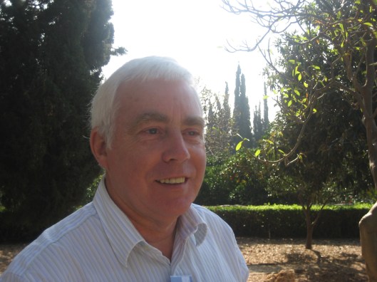 Kevin at Bahji in the Holy Land