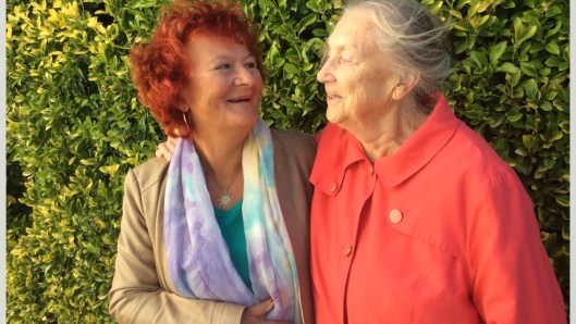 Marlene with Mary Connell